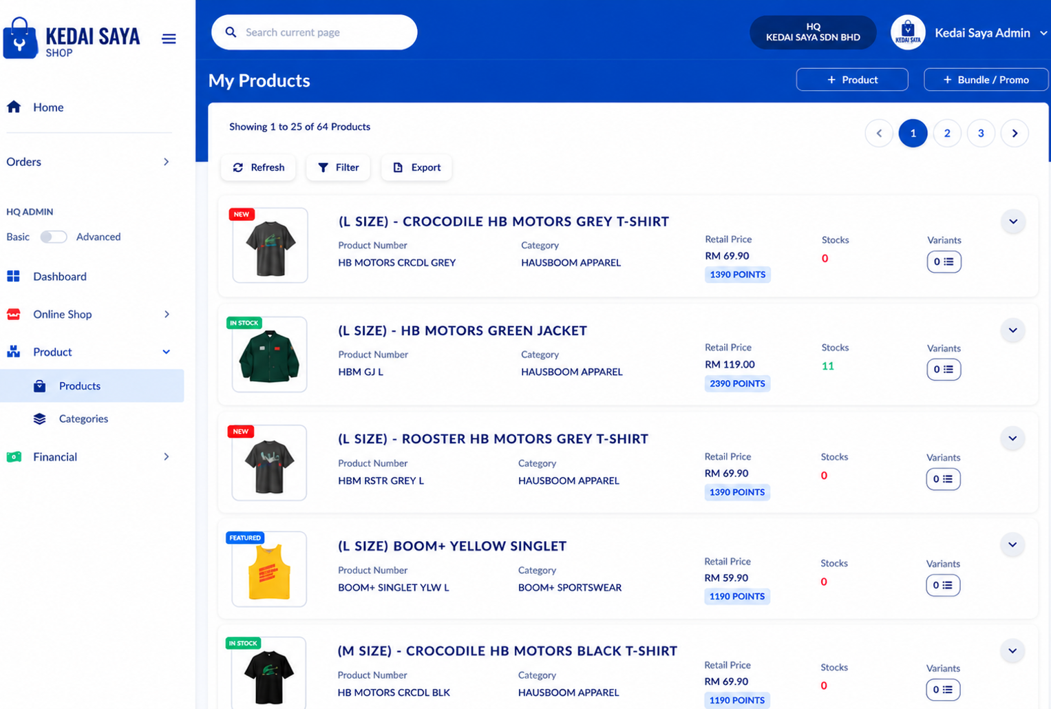 Inventory & Stock Alerts